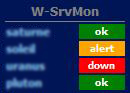 W-SrvMon gadget for Vista sidebar